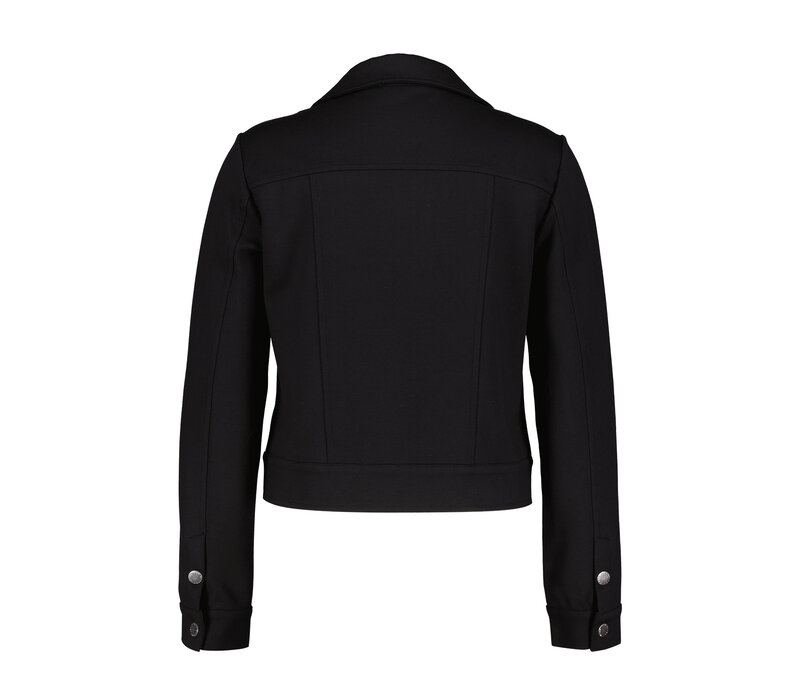 Red Button Jacket Jill Punta Black