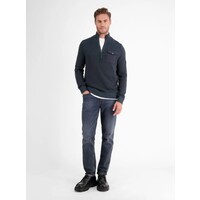 Lerros Gebreide Schipperstrui Classic Navy