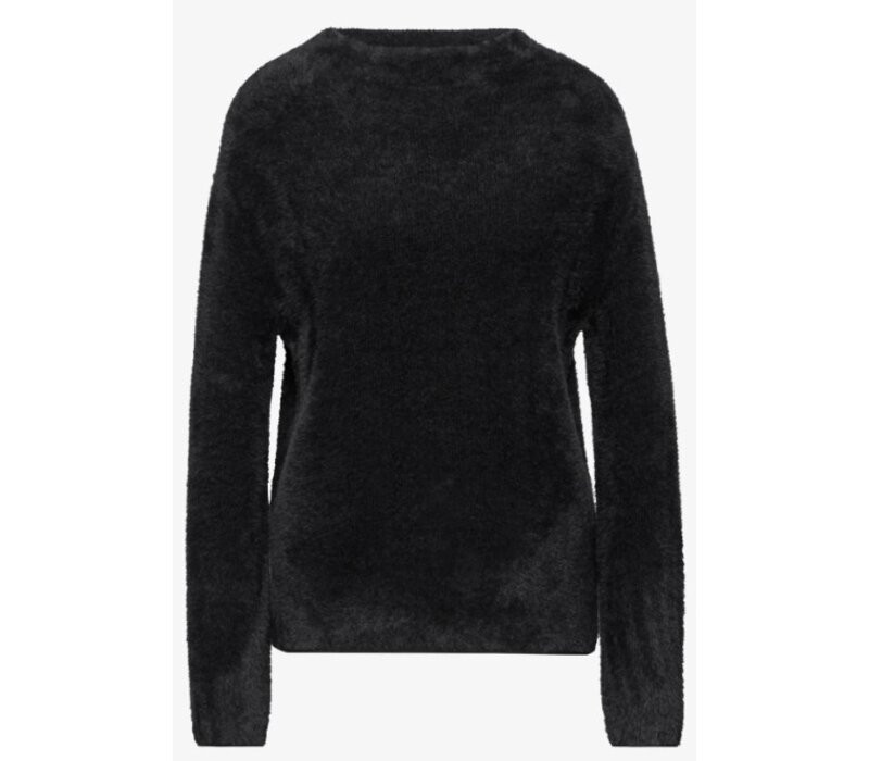 Street One Featheryarn Sweater Black