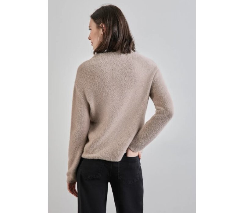 Street One Featheryarn Sweater Mocha Beige