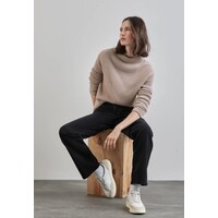 Street One Featheryarn Sweater Mocha Beige