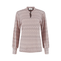 Helena Hart Top Just Print Nova Roze