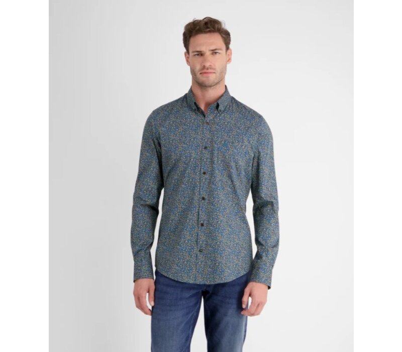 Lerros Overhemd Frosted Blue