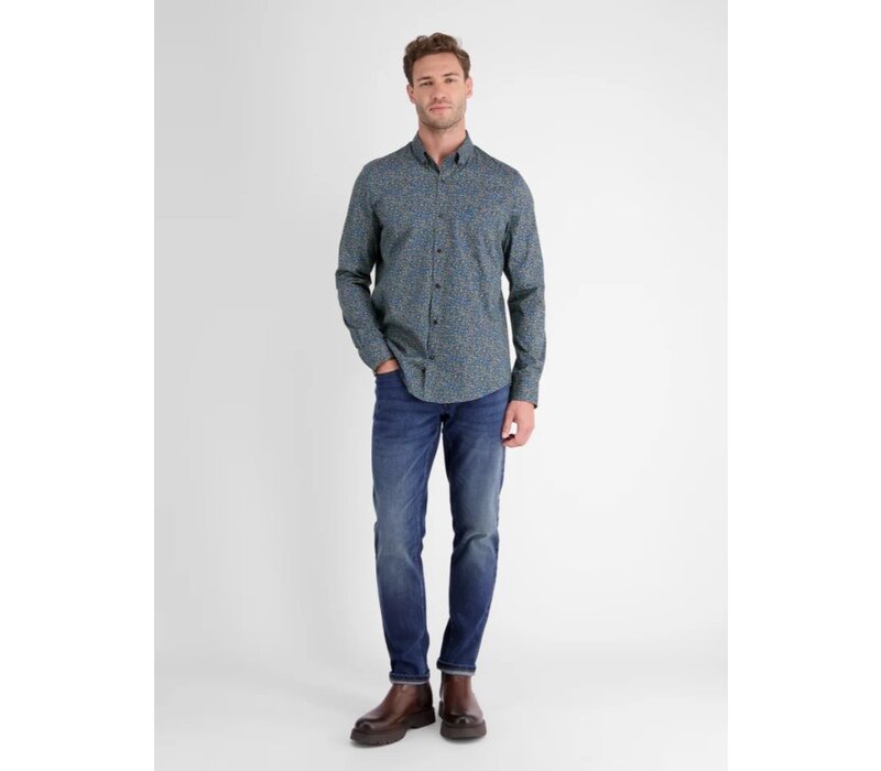 Lerros Overhemd Frosted Blue