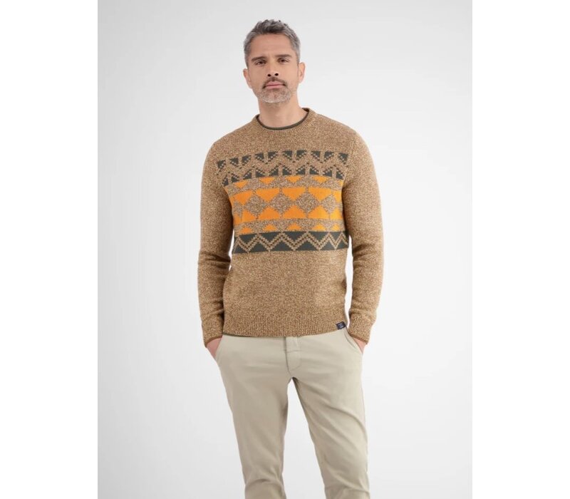 Shop Lerros Gebreide Trui Bold Camel online Trendiewendie