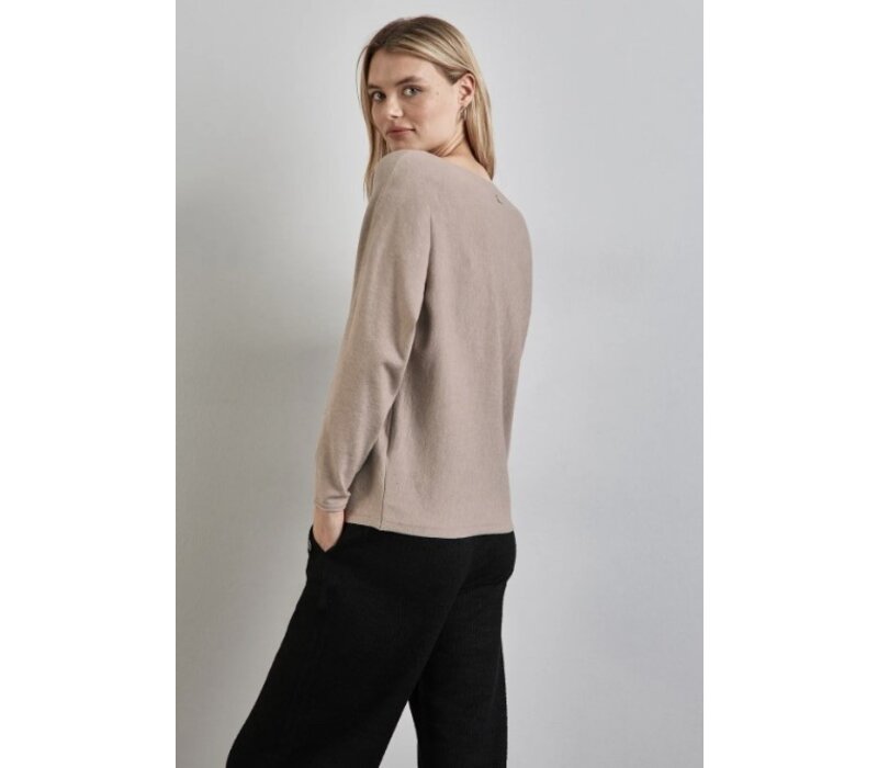 Street One Dolman with Detail Mocha Beige Melange
