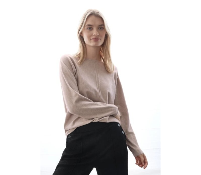 Street One Dolman with Detail Mocha Beige Melange