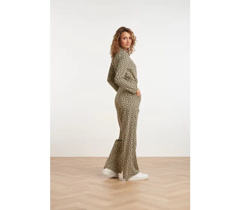 Smashed Lemon Jumpsuit Travel Off White Black