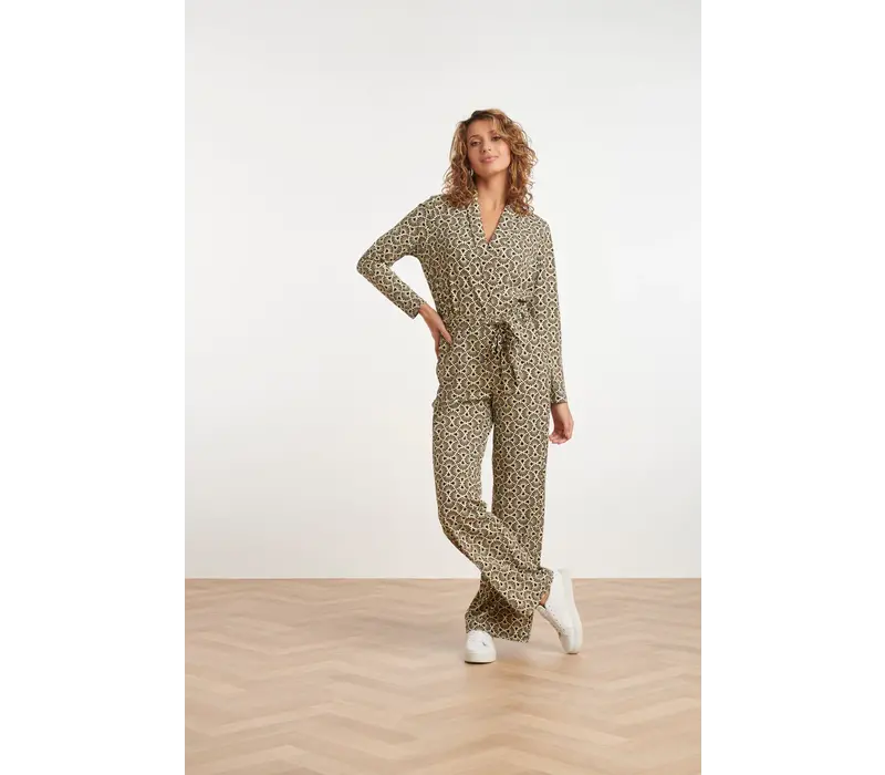 Smashed Lemon Jumpsuit Travel Off White Black