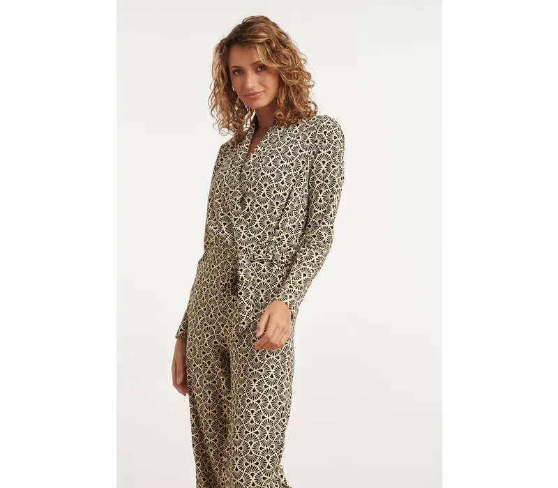 Smashed Lemon Jumpsuit Travel Off White Black