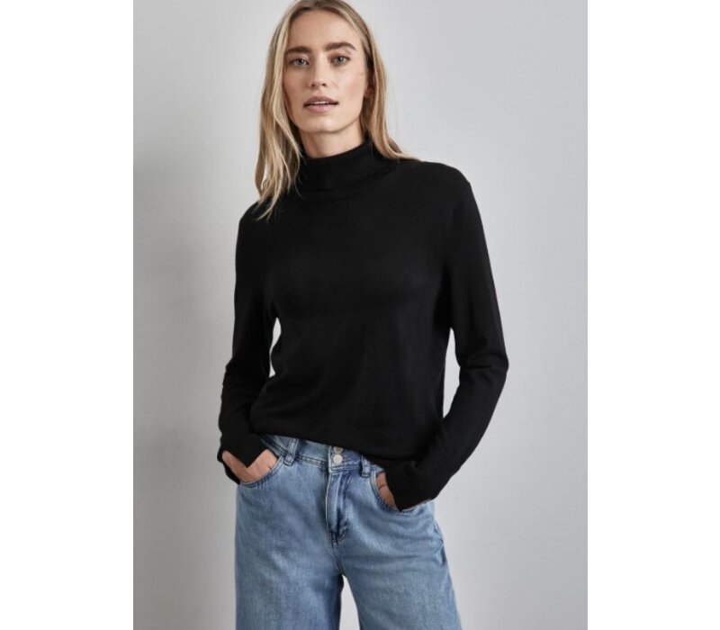 Street One Basic Roll-Neck Black