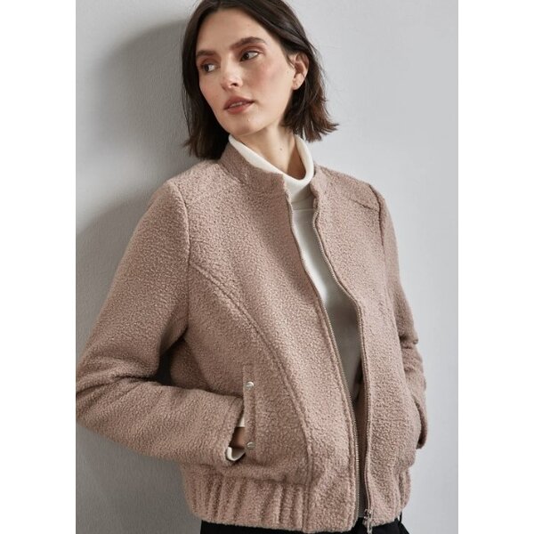Street One Curly Bomber Jacket 