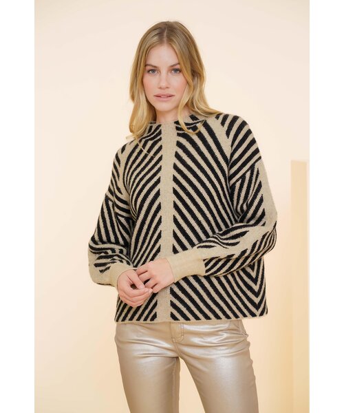Geisha Geisha Pullover Stripes