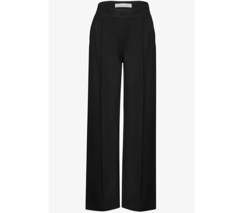 Street One Straight Leg High Waist Black