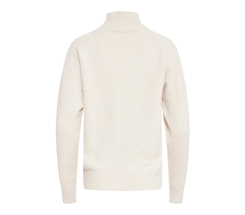 Smashed Lemon Knit met Knopen Sand
