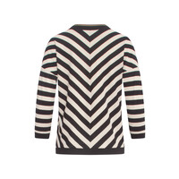 Smashed Lemon Top Strepen Off White Black