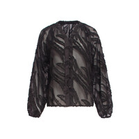 Smashed Lemon Blouse Zebra Black