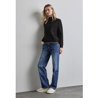 Street One Sweater with Tipping Black