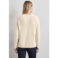 Street One Rib Structured Featheryarn Lucid White
