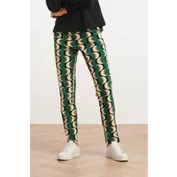Smashed Lemon Pants Travel Multicolour Petrol