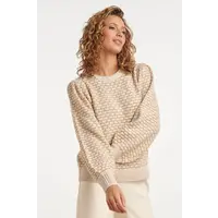 Smashed Lemon Knit Lurex Sand Gold