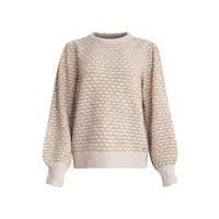 Smashed Lemon Knit Lurex Sand Gold