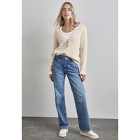 Street One Short Featheryarn Cardigan Lucid White