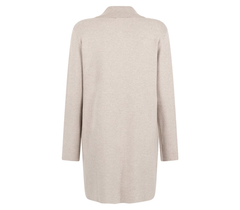 Zoso Knitted Cardigan Greige