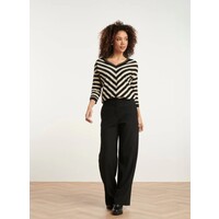 Smashed Lemon Top Strepen Off White Black