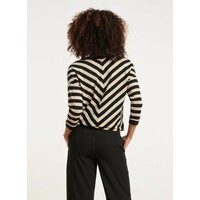Smashed Lemon Top Strepen Off White Black