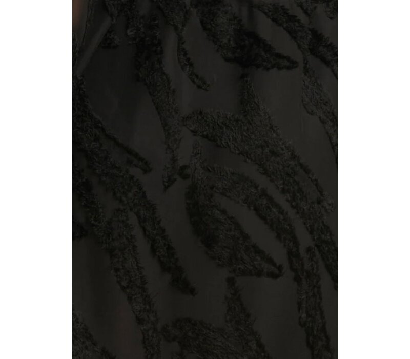 Smashed Lemon Blouse Zebra Black