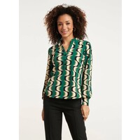 Smashed Lemon Blouse Travel Multicolour Petrol