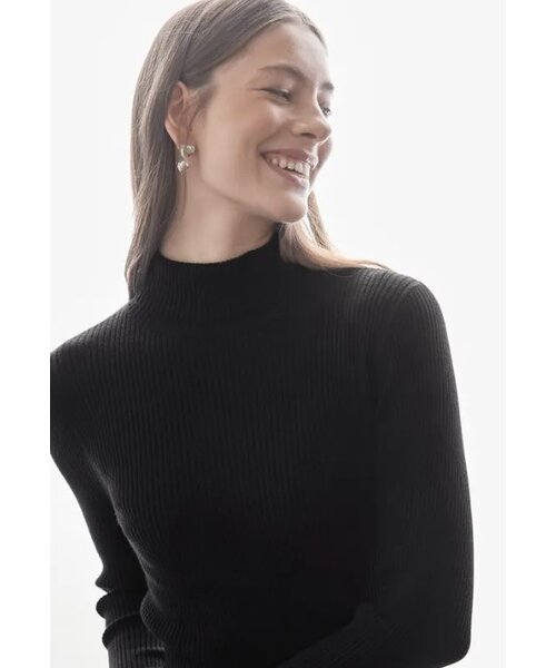StreetOne Street One Basic Rollneck Ribbed