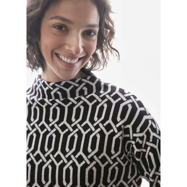 Street One Graphical Jacquard Sweater 