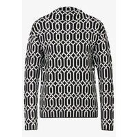 Street One Graphical Jacquard Sweater Black