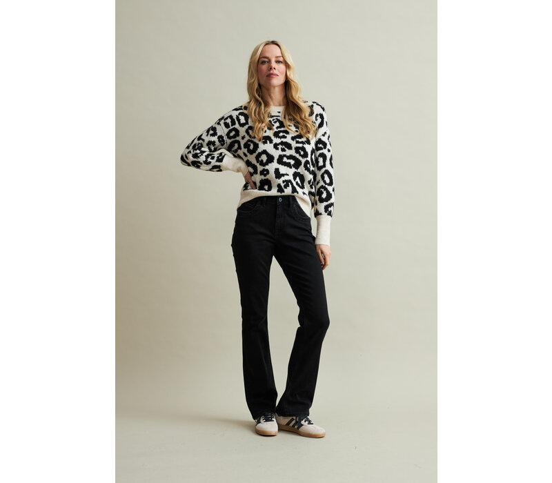 Red Button Babette Denim Flair Black