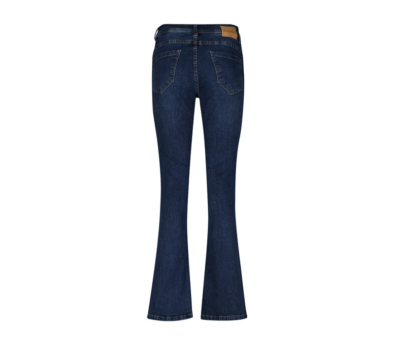 Red Button Babette Denim Flair Darkstone