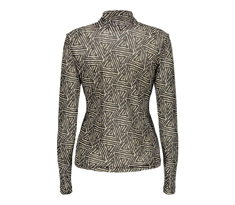 Geisha Top Mesh Sand