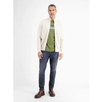 Lerros T-Shirt Serafino Sage Green