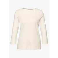 Street One Rib Structure Shirt Lucid White