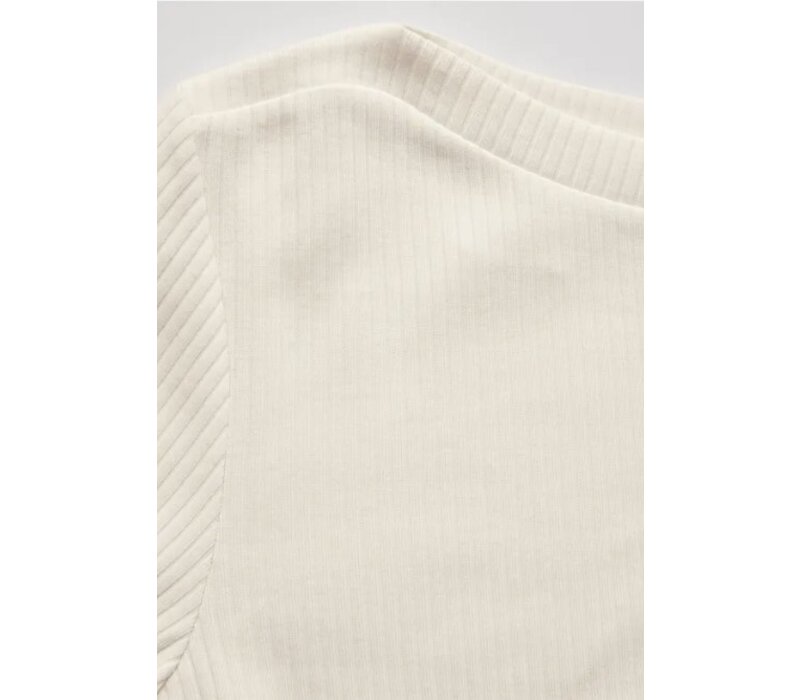 Street One Rib Structure Shirt Lucid White