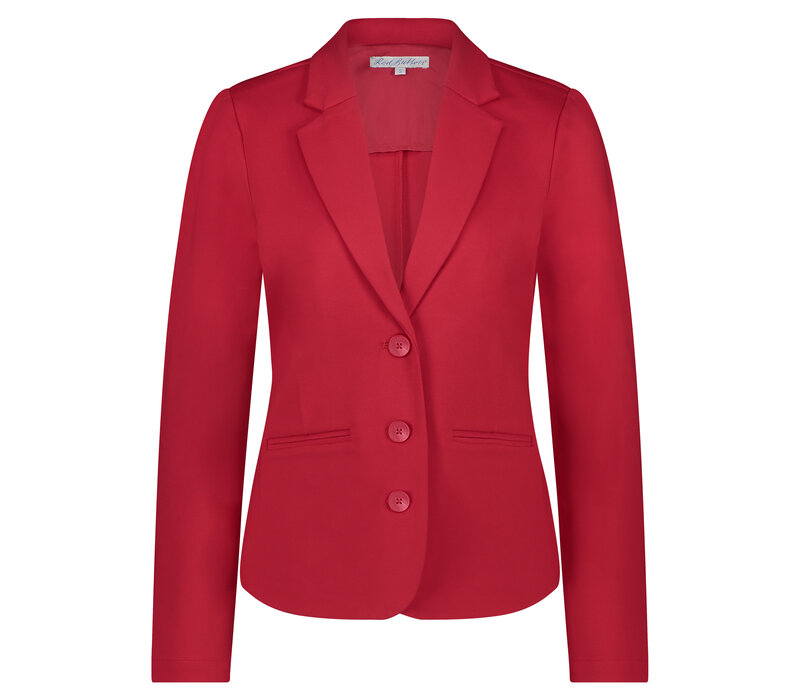 Red Button Blazer Babs Punta Red