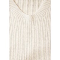 Street One Cosy V-Neck Sweater Lucid White