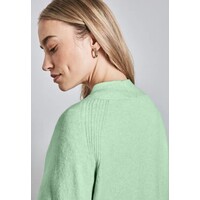 Street One Long Easy Cardigan Milky Green Melange