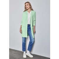 Street One Long Easy Cardigan Milky Green Melange