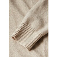 Street One Long Easy Cardigan Sheer Beige Melange