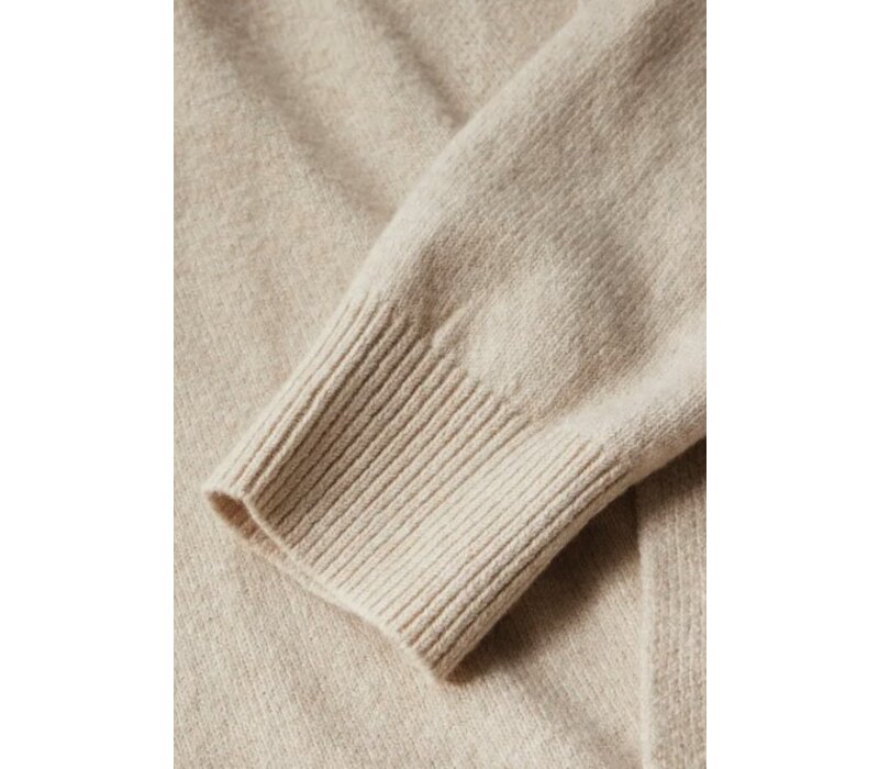 Street One Long Easy Cardigan Sheer Beige Melange