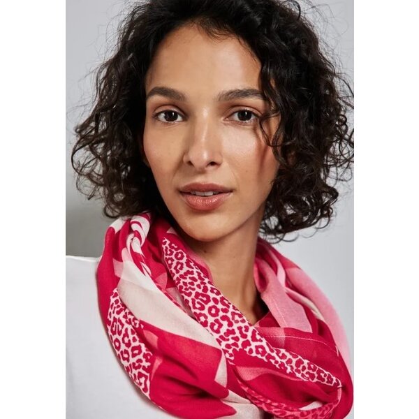 Street One Color Print Loop Sjaal 