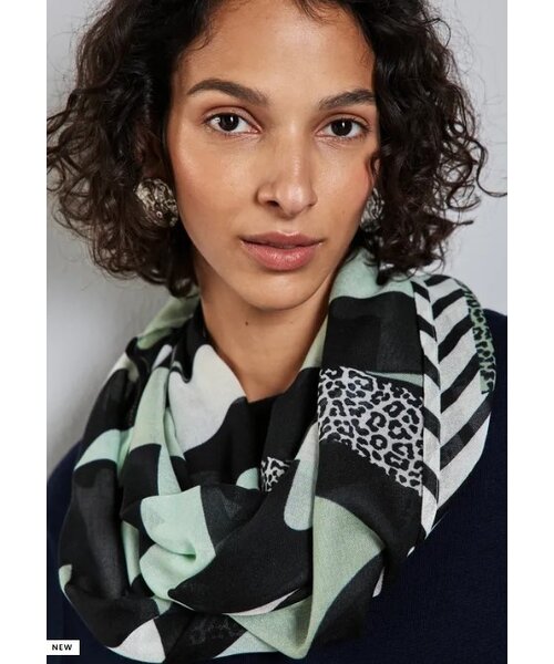 StreetOne Street One Color Print Loop Sjaal