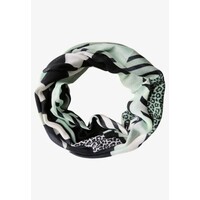 Street One Color Print Loop Sjaal Mint Green